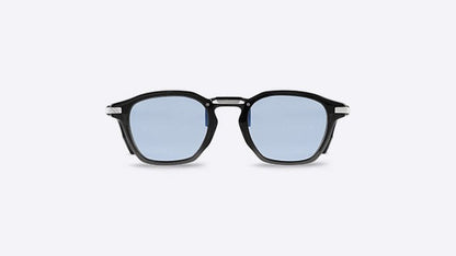 AC04 Black with Blue Lenses