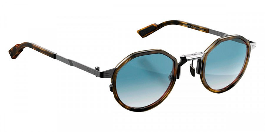 CM01V Havana With Gradient Light Blue Lenses