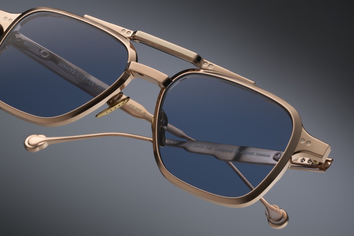 White Circle Hyperion - Brushed Rose Gold