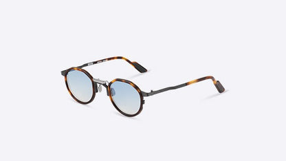 CM01V Havana With Gradient Light Blue Lenses