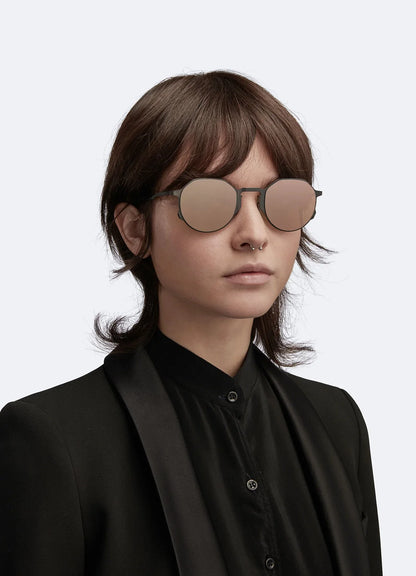 Achille Gun Mirrored Rose Gold